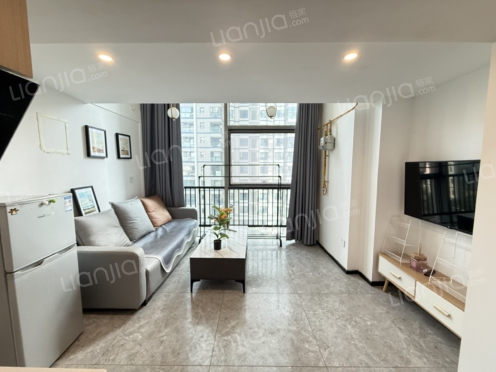 整租·中国铁建西派国樾 1室1厅 东南