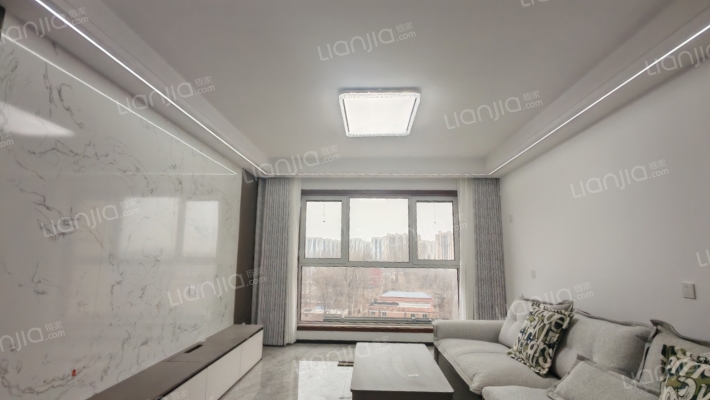 三利中和城二期B区 3室2厅 南 北-客厅