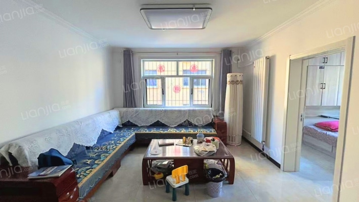 华阳路县府小区，中间楼层精装修 一梯一户-客厅