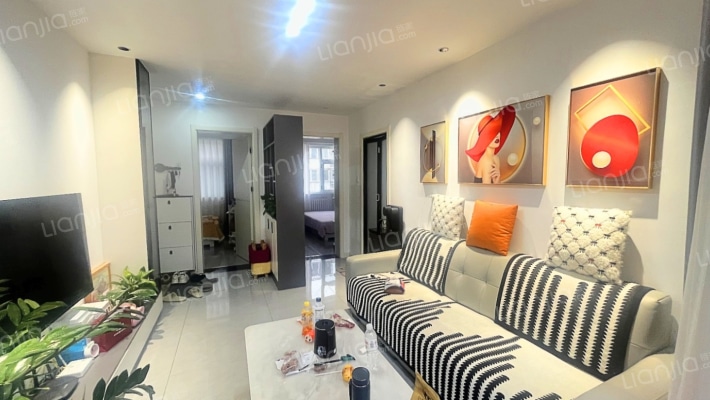 市直小区 2室1厅 南 北-客厅