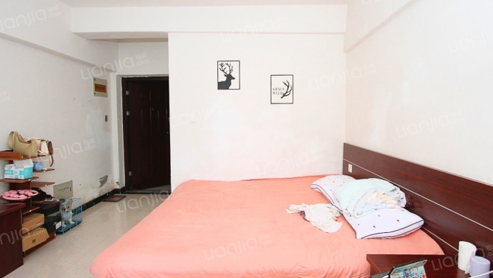 文昌万达 旁 东景国际一室一厅小公寓精装修，拎包入住-卧室