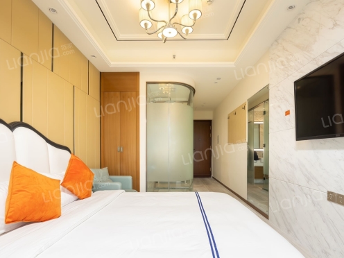 整租·三亚·恒大美丽之冠 1室0厅 南