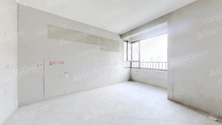 一梯两户洋房、双卧室朝阳、客厅朝阳-卧室A