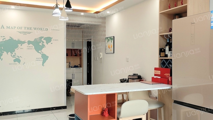 朝阳的两居，采光好，视野好，小区环境好，品质好-餐厅