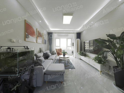 整租·鑫江玫瑰园2期 2室2厅 南