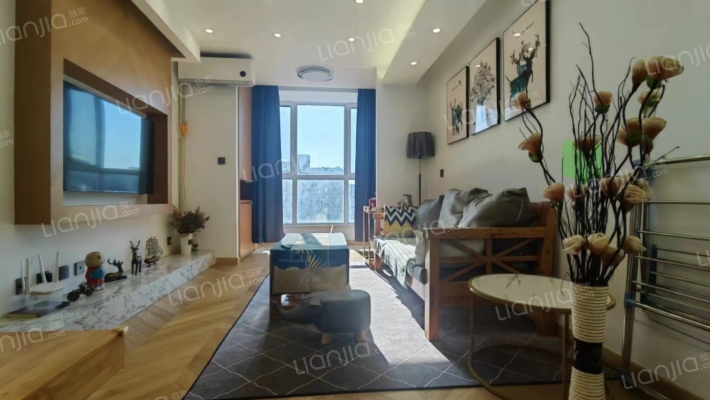 精装修小复式 小区环境好 阳光充足-客厅