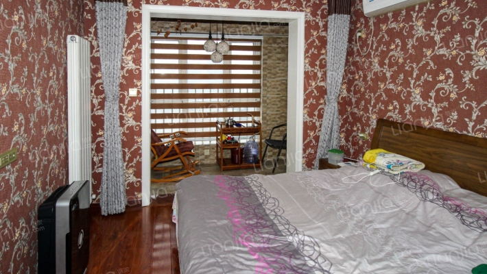 常绿大悦城 两室两厅 交通便利 小区环境干净舒适-卧室