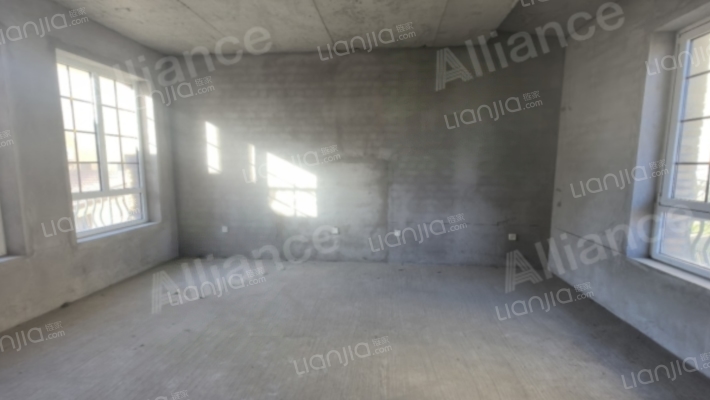 联排边户 带大院子 房本满 户型方正-客厅B