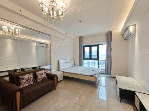 整租·恒大·翡翠华庭 1室1厅 南