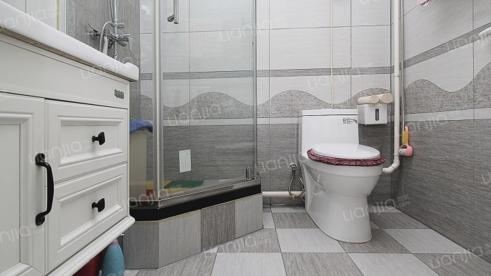 狮子城下越，精装修，格局方正。-卫生间B