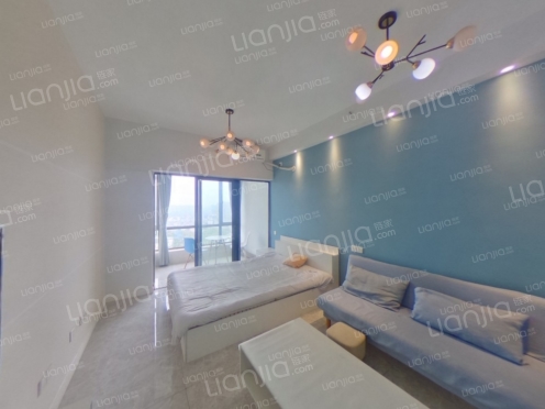 整租·金地天府城公寓 1室1厅 西