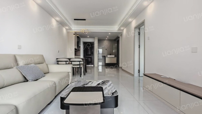 三利中和城B区精装修全阳两居室   诚意出售-客厅