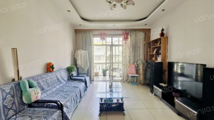 南北通透大三居，户型方正，明厨明卫，集中供暖-客厅