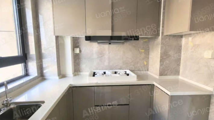 高新区 集中供暖 南北通透三居双卫 精装修 采光无遮挡-厨房