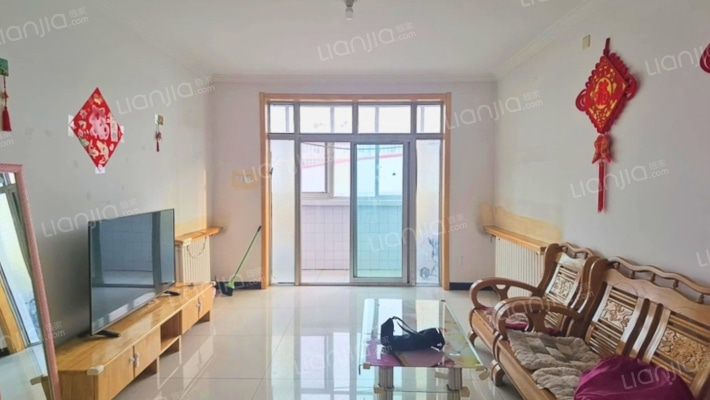 范阳路单位家属院职教中间楼层南北通透三居出售-客厅