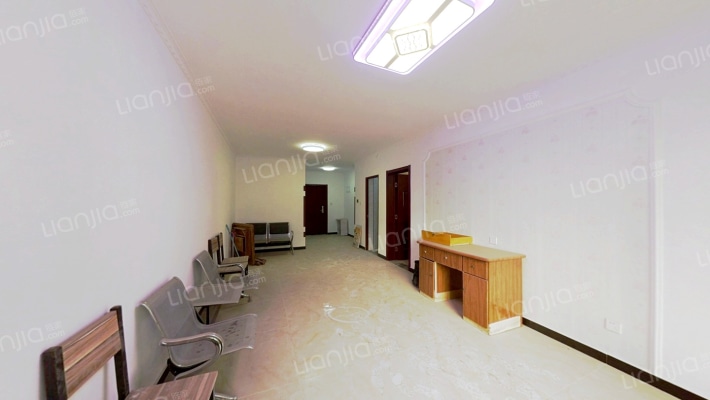 鸿坤理想湾 全南三居 次卧无遮挡 看房方便-客厅