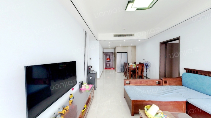 蔡家两江新区，环境舒适，空气好，适宜居住，品质小区-客厅