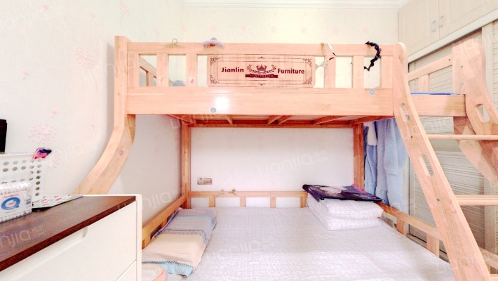 小区纯洋房社区 房子满两年 精装修 可直接拎包入住-卧室A