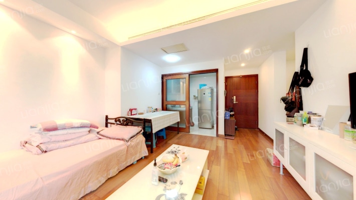 文化片区中江凯悦酒店式公寓出售 采光好  视野佳-客厅