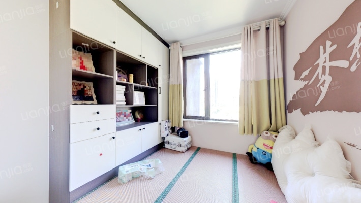 鸿坤理想湾精装修南北通透三居全明格局双卫-卧室B