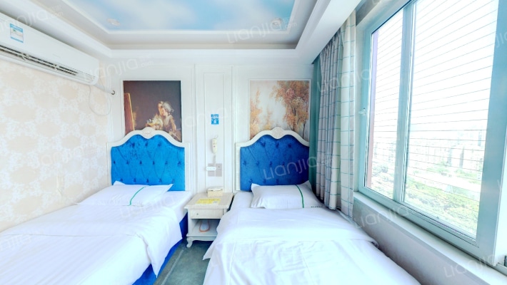 天路环线出口，酒店装修可以直接经营 安静不吵 采光好-卧室