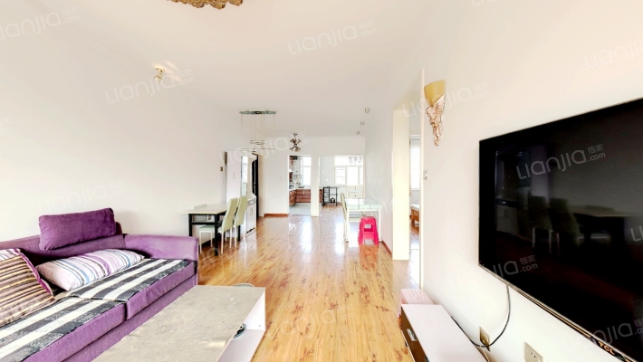 有房本 房屋采光好 视野好 南北通透 配套设施齐-客厅