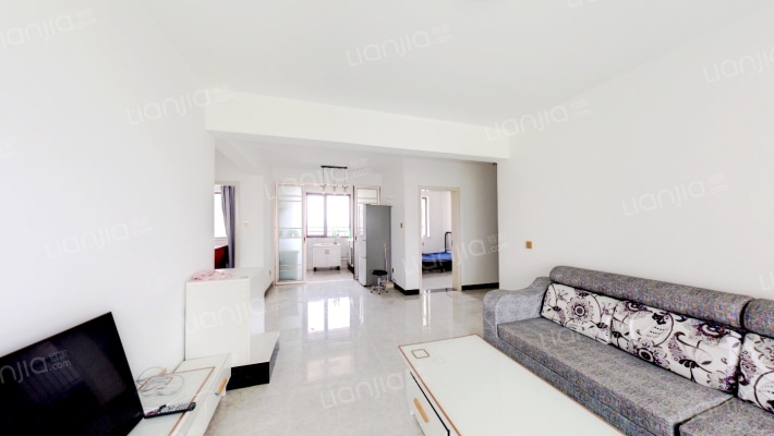 天伦湾一期 南北通透3居 集中供暖 人车分流 保利物业-客厅