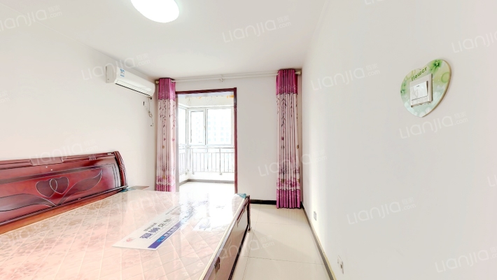 南北通透2居室，干净整洁，房本满二-卧室B