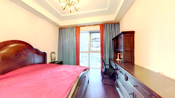棕榈泉白金公寓 品质小户型  精致装修 居家舒适-卧室