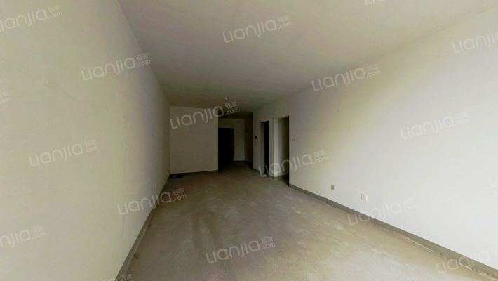 C户型 中楼层 满五 毛坯 视野开阔 看房方便 小区西侧-客厅