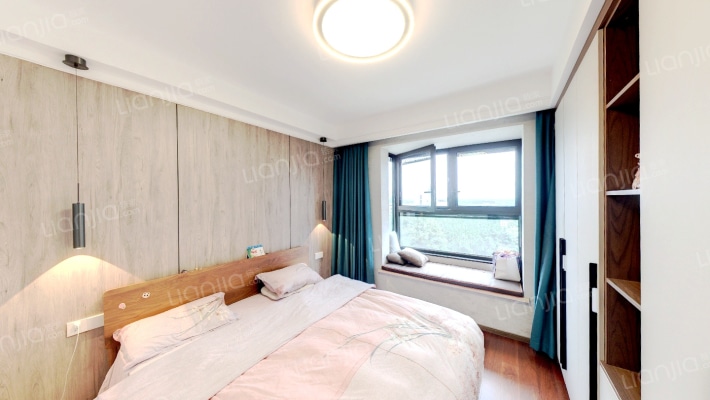 中建高品质 精装交付自带空调 地暖 新风系统 适宜居住-卧室B