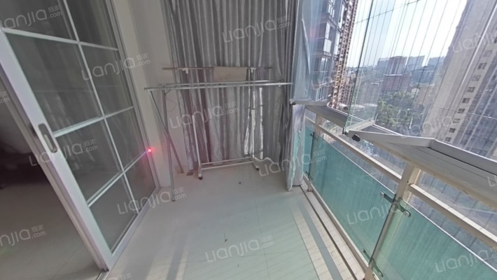 湘江风光带 精装电梯三室 户型正气 拎包入住-阳台