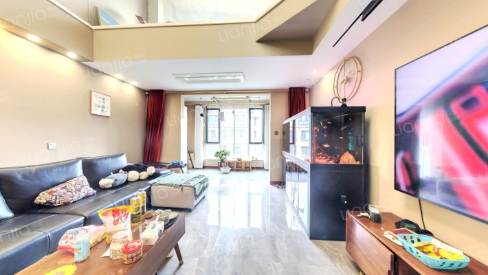 洋房精装修上跃，喜欢露台做空中花园朋友看过来-客厅A