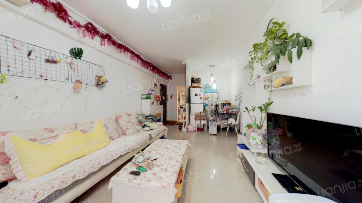 白云新城金兰花园南向厅出阳台户型方正 广州白云白云大道南广信金兰花园二手房 广州链家