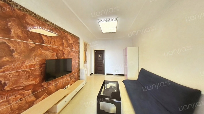 翰林公寓精装2室 采光好  电视墙大理石材质-客厅