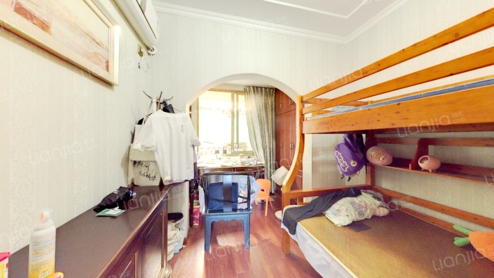 品质小高层  板式结构一梯两户+视野开阔，住家安静-卧室C