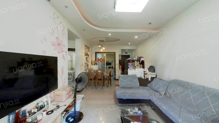 渝北汽博标准两房户型 居家装修 生活便利-客厅