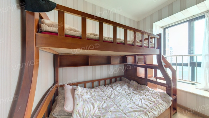 高新区轻轨旁精装大两房 实木家具 自住配置 环境优美-卧室A