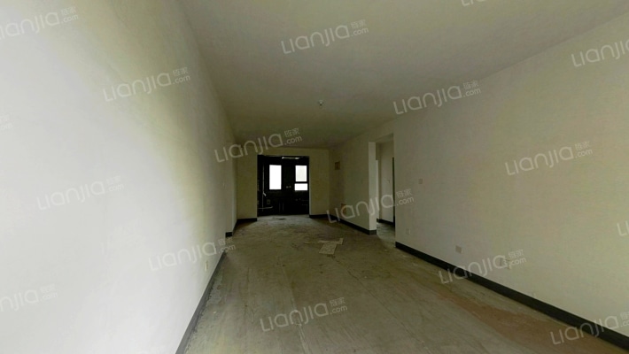 鸿坤理想湾三居室   南北通透   毛坯房-客厅