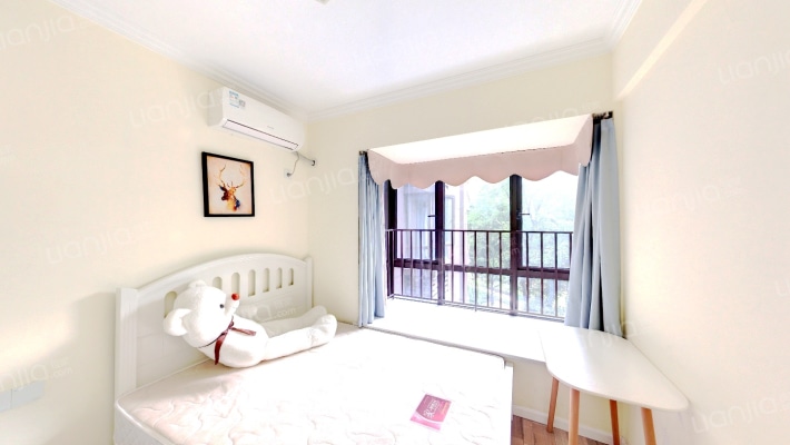 和泓优质四房，看江横厅大户型，安静舒适，适合居家-卧室B