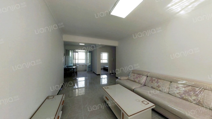 牛津花园   毛坯南北通透三居-客厅