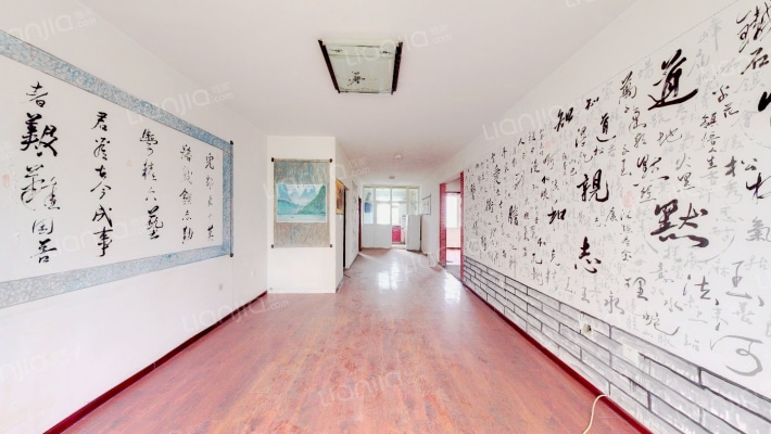 北京路植物园三室电梯房 一梯两户 精装 南北通透-客厅