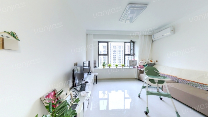 三居双卫，自住装修，拎包入住，配套齐全-客厅