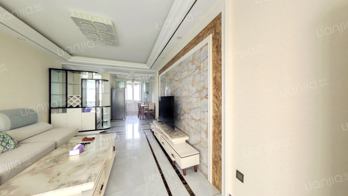 高铁新小区，环境好，中间楼层，采光视野好-客厅