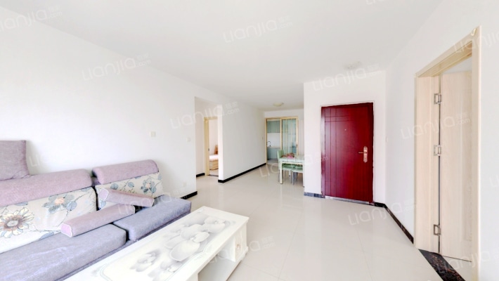 鸿坤理想湾南区 三居全明 采光好 无遮挡-客厅