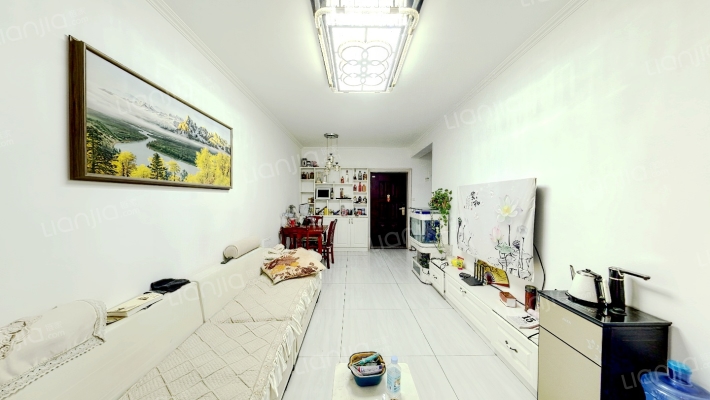 天伦湾一期  精装修两居室 看房提前约-客厅