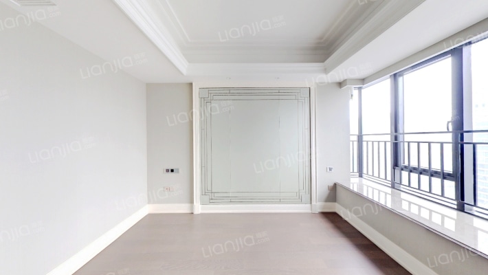 电梯入户 玻璃幕墙大平层 双轨4/环线-卧室B