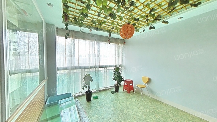 香江城市花园，电梯中层精装大房-卧室