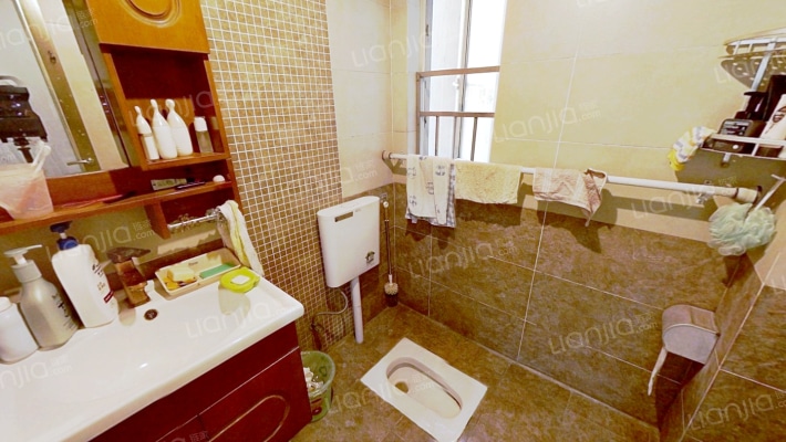 巴国城  正规两居室  带装修-卫生间