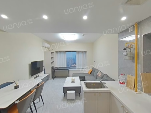 整租·英利国际广场 1室1厅 东南